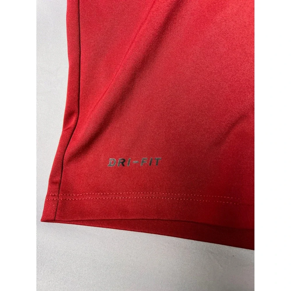 Nike Golf USC Trojans Dri-FIT Polo Shirt Mens Medium Red Short Sleeve 891881-613